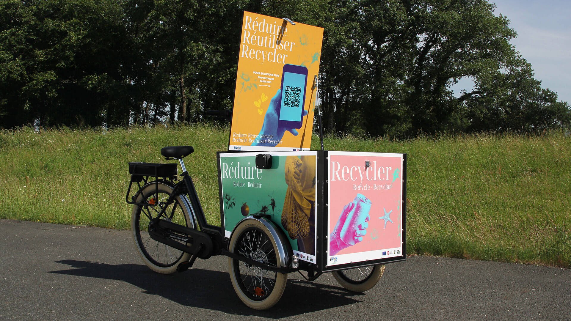 Triporteur Amsterdam Air E Drive Pro - Personnalisé